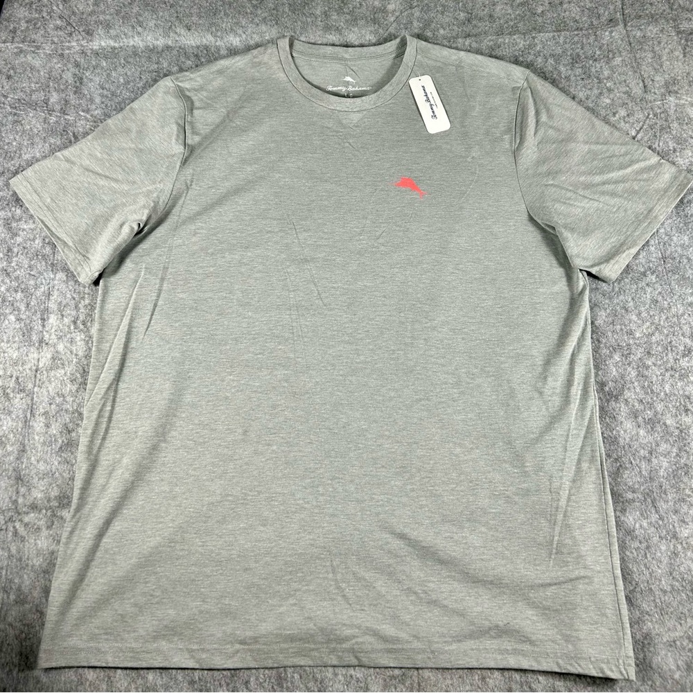 NWT Tommy Bahama “Shake No Evil” Men’s Grey T-Shirt Size Large